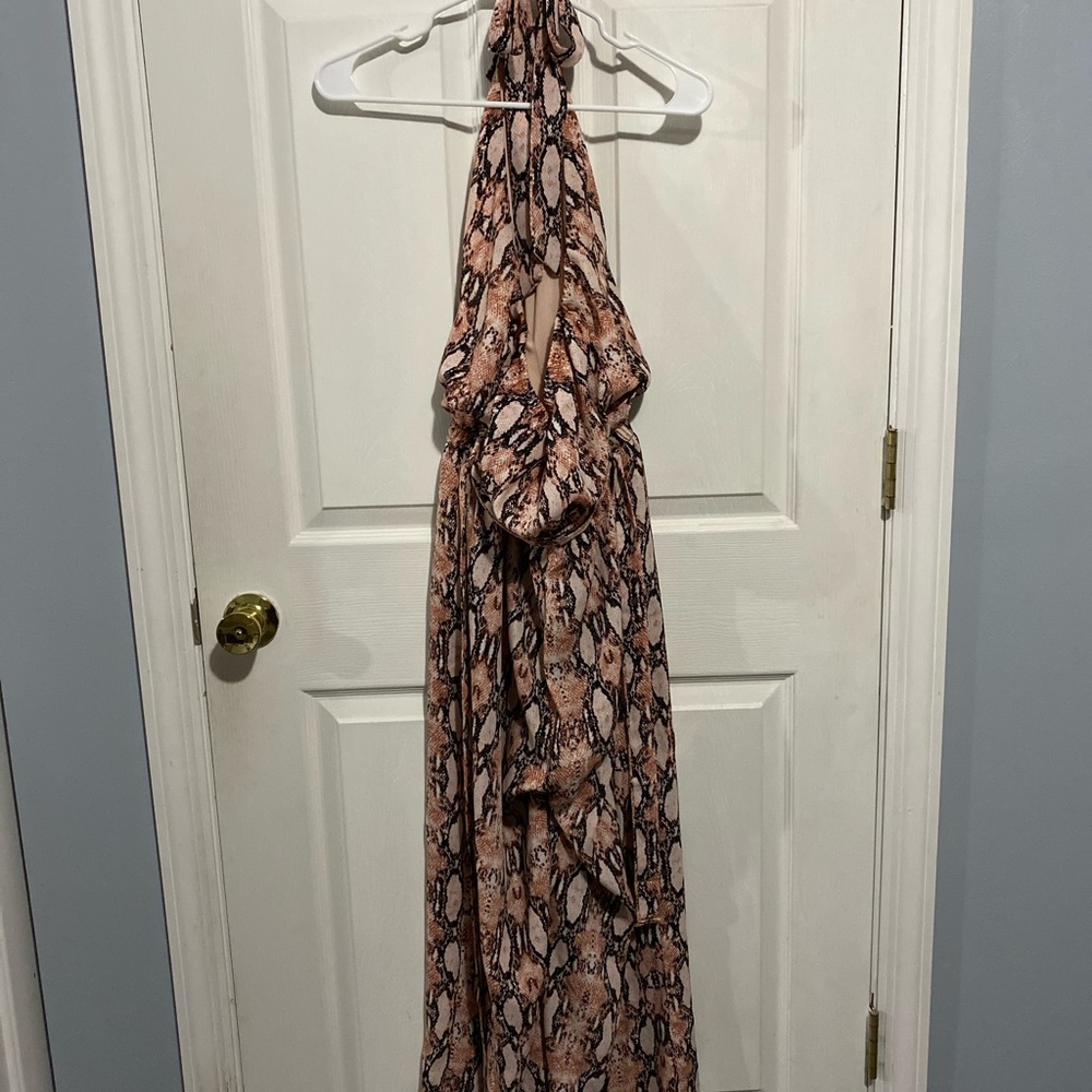 Alligator Print Jumpsuit